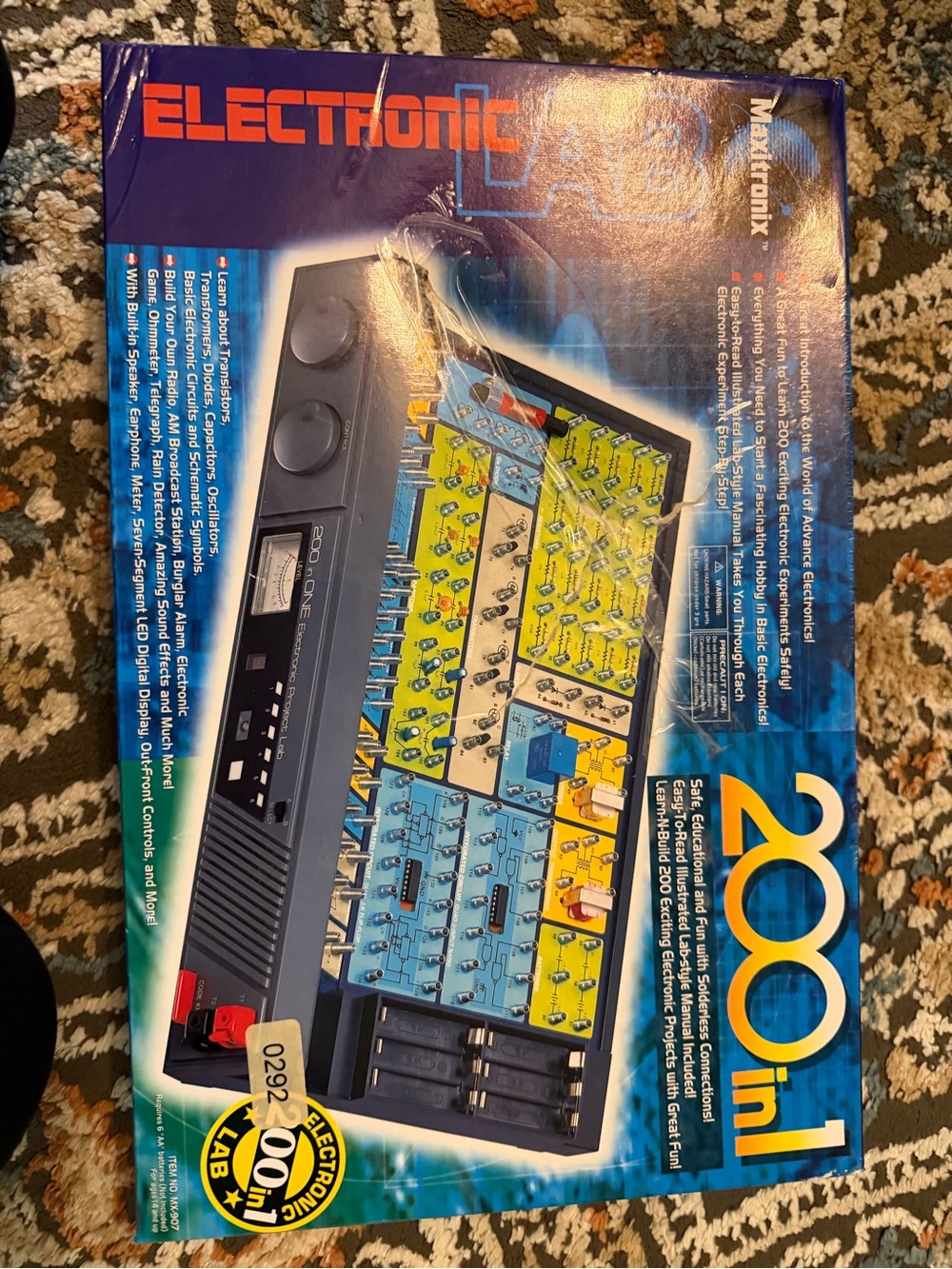 Electronic 200-in-1 Electronics Lab Kit